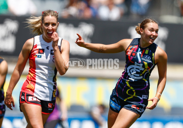 AFLW 2023 Round 10 - Carlton v St Kilda - A-45001759