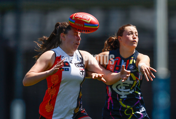 AFLW 2023 Round 10 - Carlton v St Kilda - A-45005046