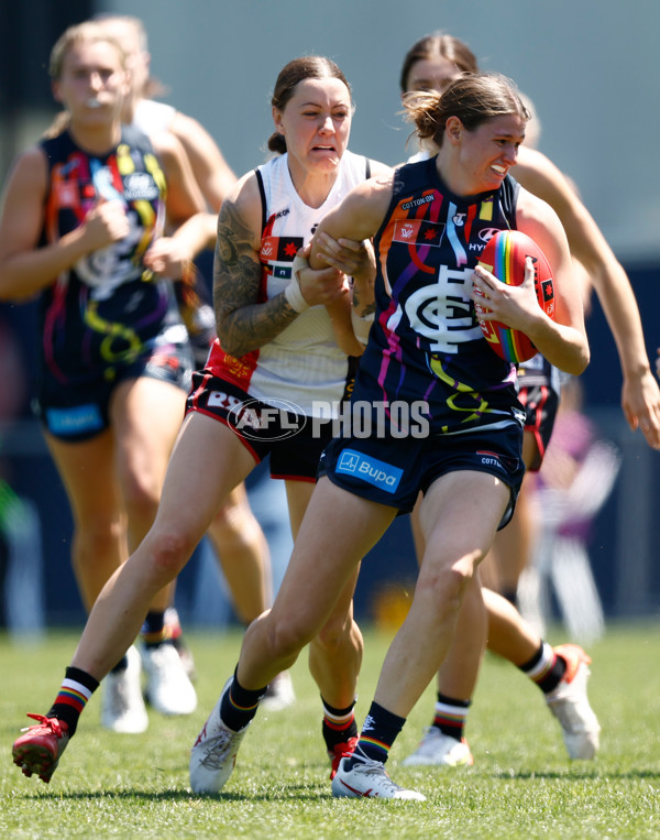 AFLW 2023 Round 10 - Carlton v St Kilda - A-45005812