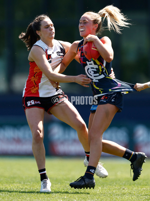 AFLW 2023 Round 10 - Carlton v St Kilda - A-45009979