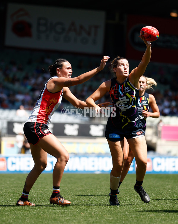 AFLW 2023 Round 10 - Carlton v St Kilda - A-45010655