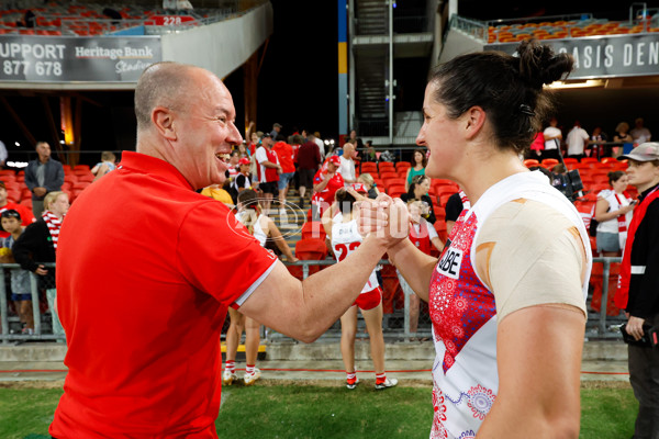 AFLW 2023 First Elimination Final - Gold Coast v Sydney - A-45064617