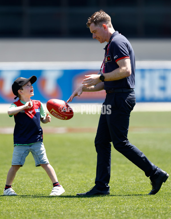 AFLW 2023 Second Qualifying Final - Melbourne v North Melbourne - A-45069681