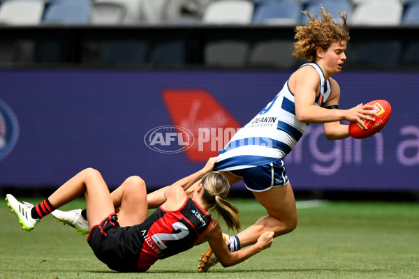 AFLW 2023 Second Elimination Final - Geelong v Essendon - A-45069723