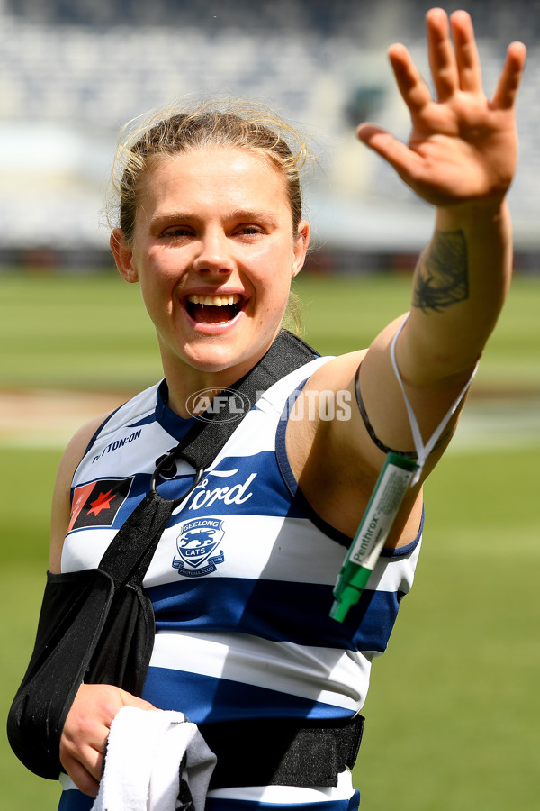 AFLW 2023 Second Elimination Final - Geelong v Essendon - A-45072402