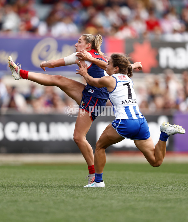 AFLW 2023 Second Qualifying Final - Melbourne v North Melbourne - A-45072412