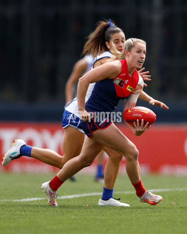 AFLW 2023 Second Qualifying Final - Melbourne v North Melbourne - A-45073317