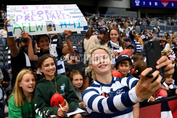 AFLW 2023 Second Elimination Final - Geelong v Essendon - A-45075116