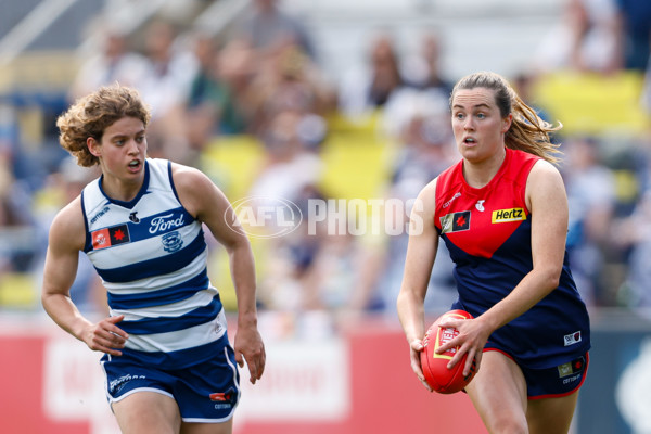 AFLW 2023 Second Semi Final - Melbourne v Geelong - A-45117277