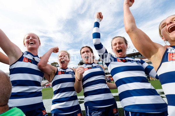 AFLW 2023 Second Semi Final - Melbourne v Geelong - A-45119684