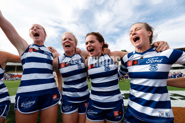 AFLW 2023 Second Semi Final - Melbourne v Geelong - A-45119691