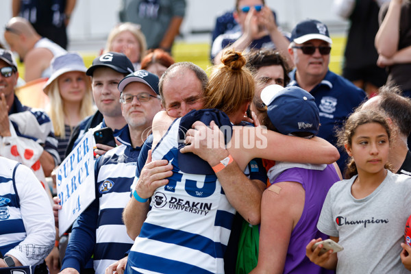 AFLW 2023 Second Semi Final - Melbourne v Geelong - A-45119696