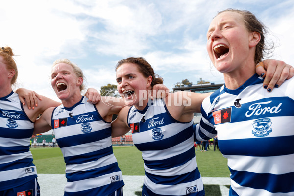 AFLW 2023 Second Semi Final - Melbourne v Geelong - A-45120750