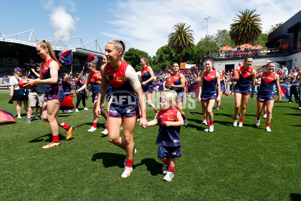 AFLW 2023 Second Semi Final - Melbourne v Geelong - A-45122069