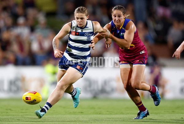 AFLW 2023 First Preliminary Final - Brisbane v Geelong - A-45179680