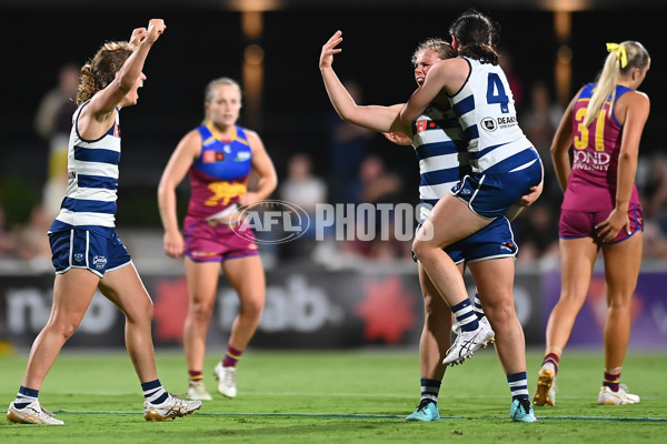 AFLW 2023 First Preliminary Final - Brisbane v Geelong - A-45183464