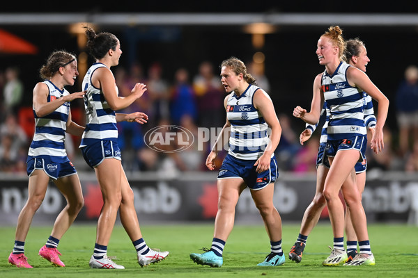 AFLW 2023 First Preliminary Final - Brisbane v Geelong - A-45183467