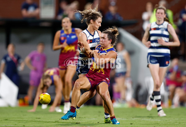 AFLW 2023 First Preliminary Final - Brisbane v Geelong - A-45183473