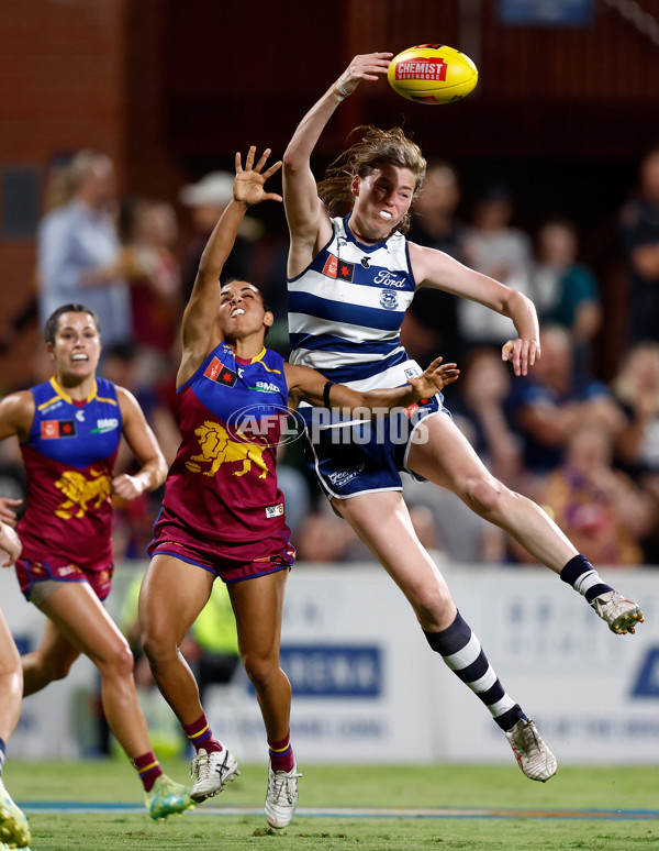 AFLW 2023 First Preliminary Final - Brisbane v Geelong - A-45183493