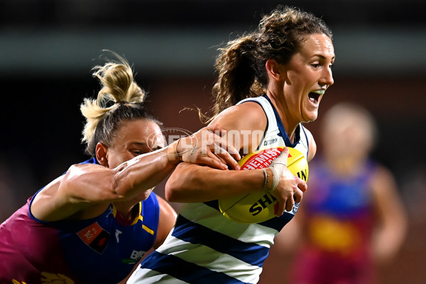 AFLW 2023 First Preliminary Final - Brisbane v Geelong - A-45183533