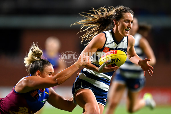 AFLW 2023 First Preliminary Final - Brisbane v Geelong - A-45184687