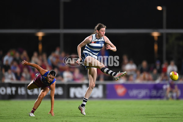 AFLW 2023 First Preliminary Final - Brisbane v Geelong - A-45187195