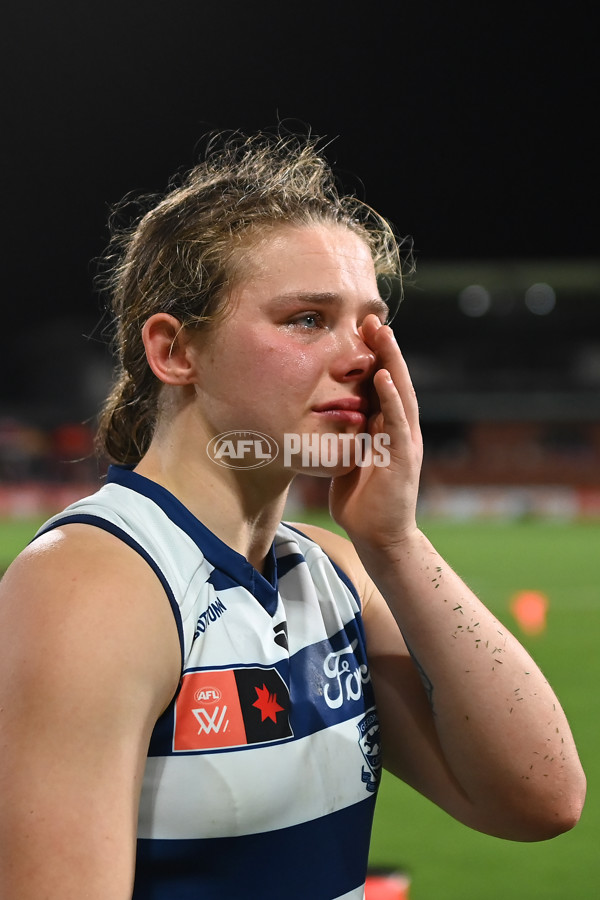 AFLW 2023 First Preliminary Final - Brisbane v Geelong - A-45187197