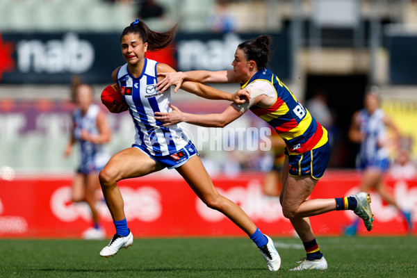 AFLW 2023 Second Preliminary Final - North Melbourne v Adelaide - A-45194154
