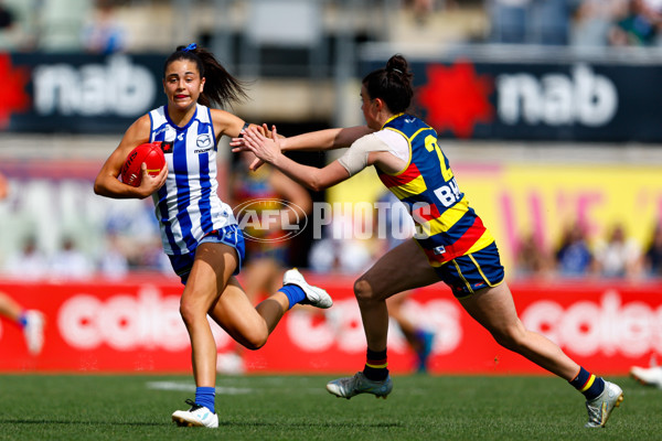 AFLW 2023 Second Preliminary Final - North Melbourne v Adelaide - A-45194155