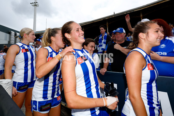 AFLW 2023 Second Preliminary Final - North Melbourne v Adelaide - A-45198629