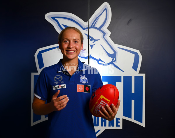 AFLW 2023 Media - North Melbourne Media Opportunity 281123 - A-45355723