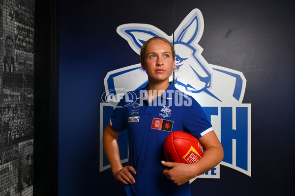 AFLW 2023 Media - North Melbourne Media Opportunity 281123 - A-45355724