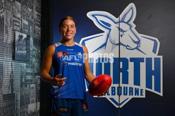 AFLW 2023 Media - North Melbourne Media Opportunity 281123 - A-45362445