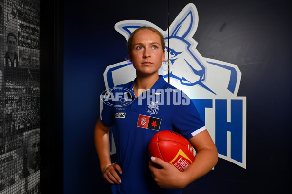 AFLW 2023 Media - North Melbourne Media Opportunity 281123 - A-45362449