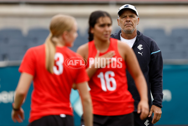 AFLW 2024 Training - AFL National Academy Girls 190124 - A-45904899