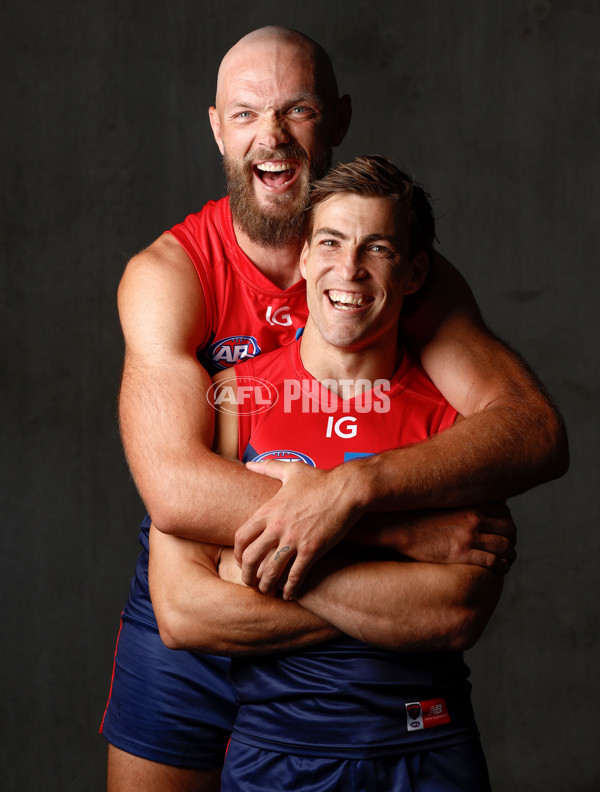 AFL 2024 Portraits - Melbourne - A-45933223