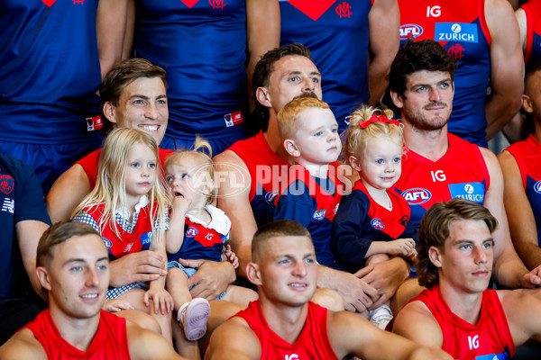 AFL 2024 Media - Melbourne Team Photo Day - A-45933235