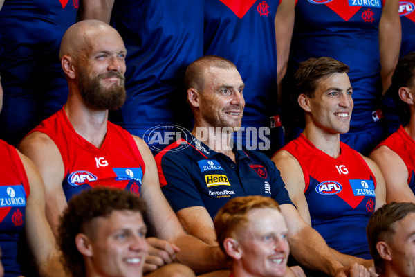 AFL 2024 Media - Melbourne Team Photo Day - A-45933242