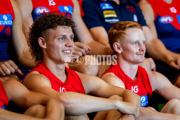 AFL 2024 Media - Melbourne Team Photo Day - A-45933247