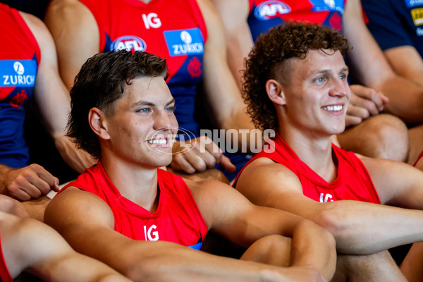 AFL 2024 Media - Melbourne Team Photo Day - A-45933248