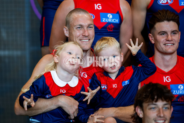 AFL 2024 Media - Melbourne Team Photo Day - A-45933250