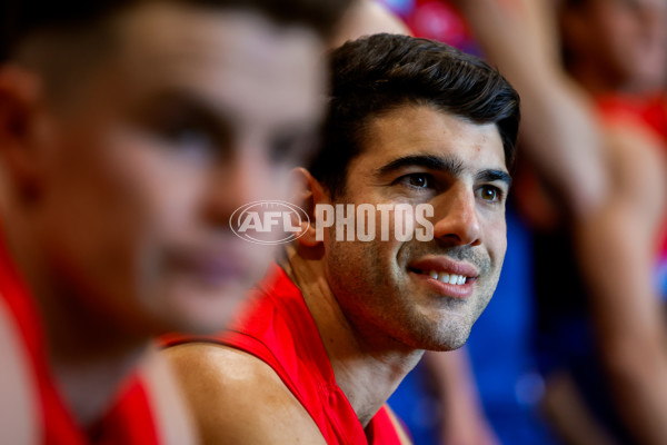 AFL 2024 Media - Melbourne Team Photo Day - A-45933260