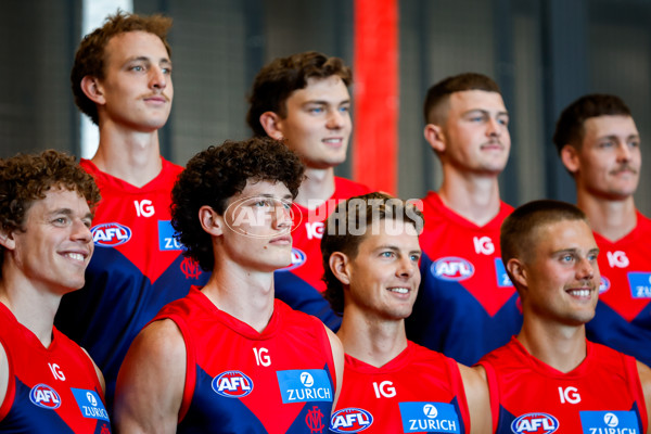 AFL 2024 Media - Melbourne Team Photo Day - A-45933261