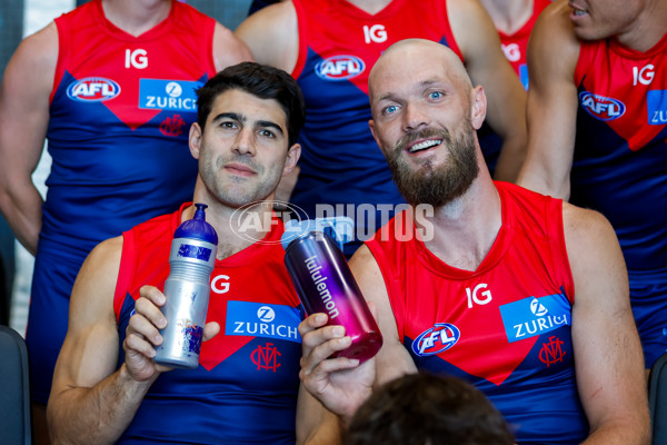 AFL 2024 Media - Melbourne Team Photo Day - A-45933263