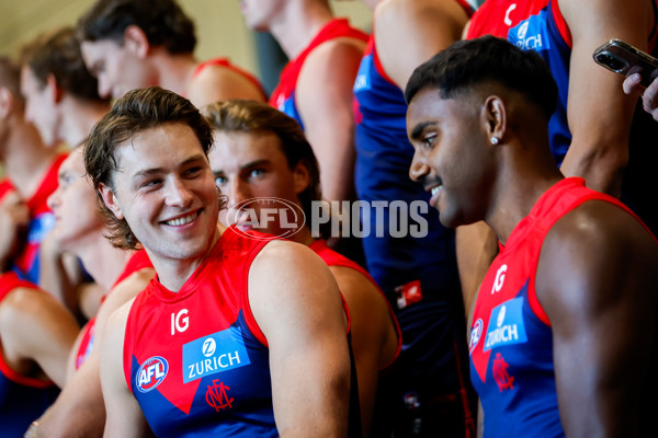 AFL 2024 Media - Melbourne Team Photo Day - A-45933264