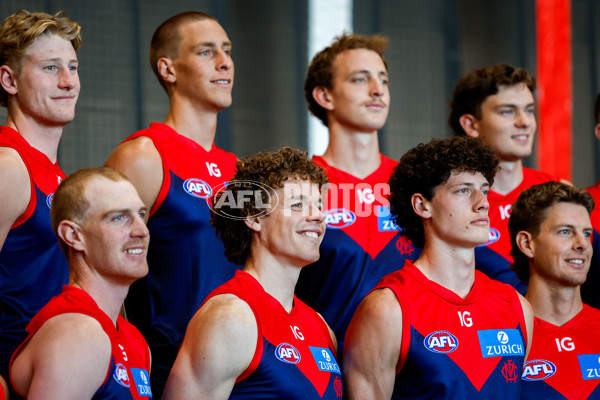 AFL 2024 Media - Melbourne Team Photo Day - A-45933265