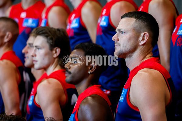 AFL 2024 Media - Melbourne Team Photo Day - A-45933266