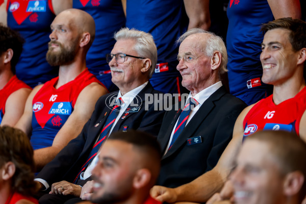 AFL 2024 Media - Melbourne Team Photo Day - A-45933274