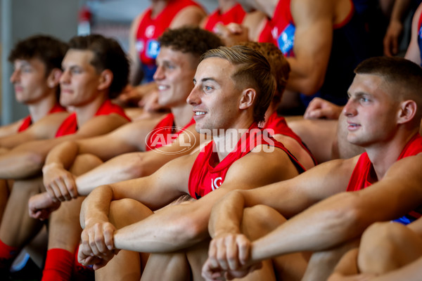 AFL 2024 Media - Melbourne Team Photo Day - A-45933275