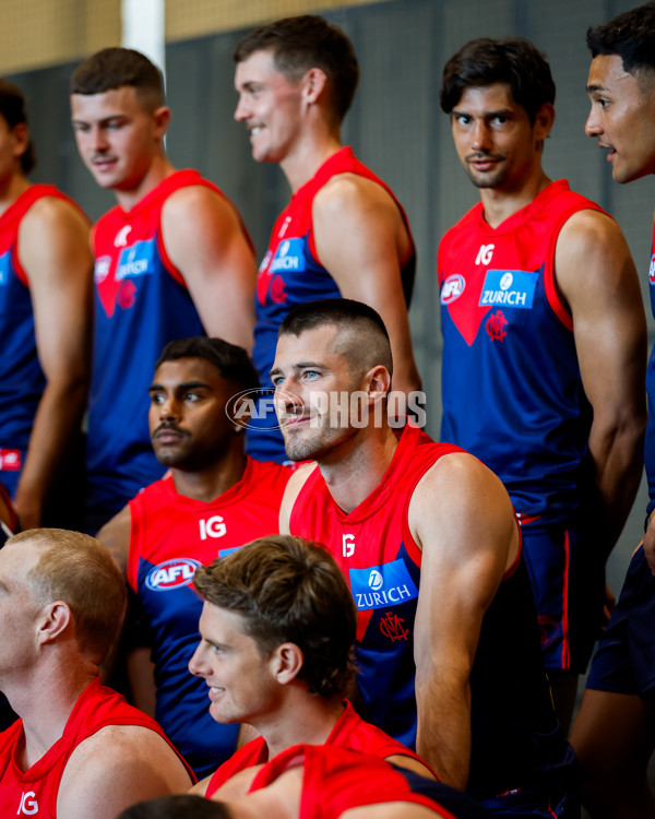 AFL 2024 Media - Melbourne Team Photo Day - A-45933277